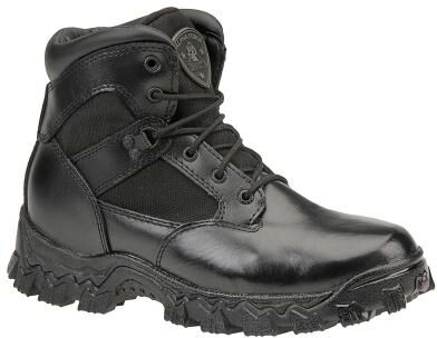 Rocky AlphaForce - Mens 7 Black Boot Medium