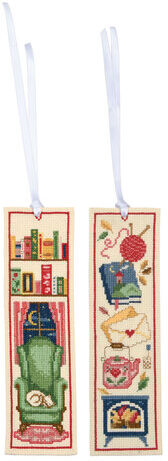 Lesezeichen "Cozy Time", 2er-Set