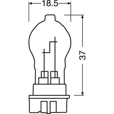 OSRAM Glühlampe, Blinkleuchte 7450a