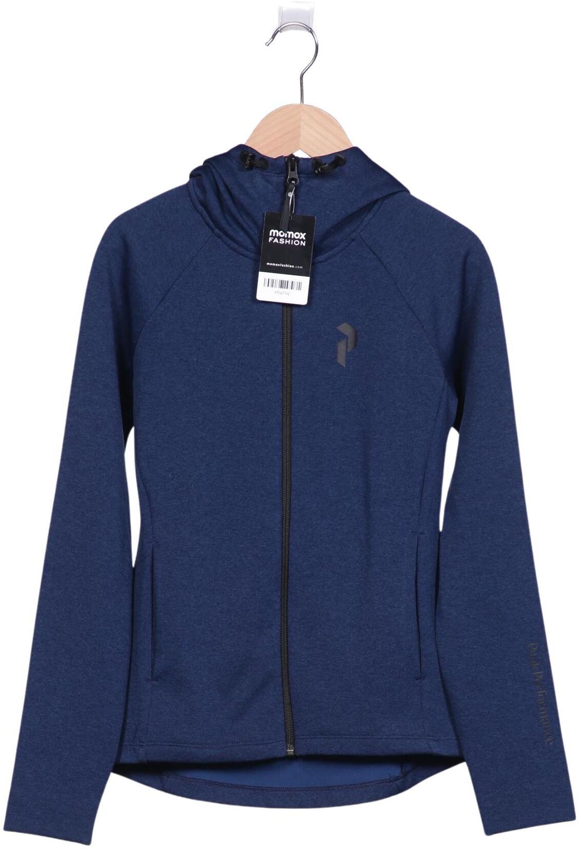 Peak Performance Damen Kapuzenpullover, Marineblau, Gr. XS, Synthetik - Second Hand