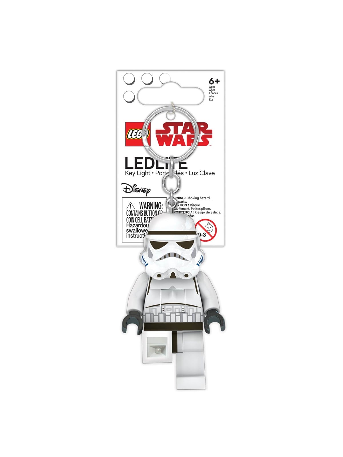 LEGO STORMTROOPER Key chain w/LED light