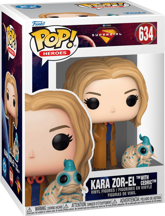 Pop! Vinyl - Supergirl - Kara Zor-El w/Cedric - Funko 3.8 in Collectible Figure