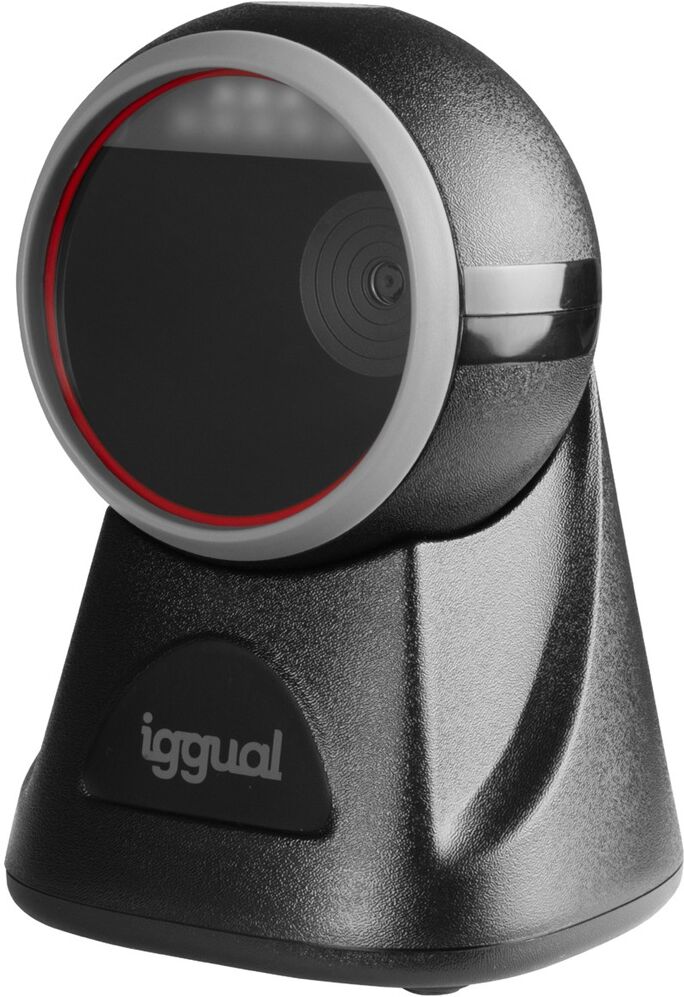 Leitor de Código de Barras Fixo L2DUSB-S-AX 1D/2D (Preto) - IGGUAL