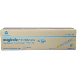 Konica-Minolta Konica Minolta Magicolor 1600 A0V306H Toner Yellow -A