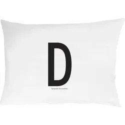 Arne Jacobsens Vintage ABC Kissenbezug Buchstabe D