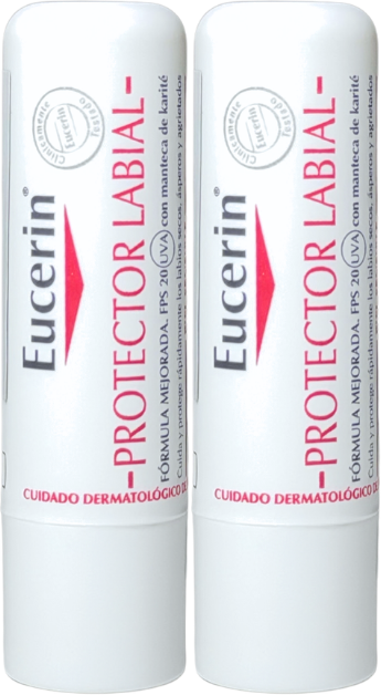 Eucerin pH5 Lip Active Stick Labial Hidratante FPS20 2x4,8g