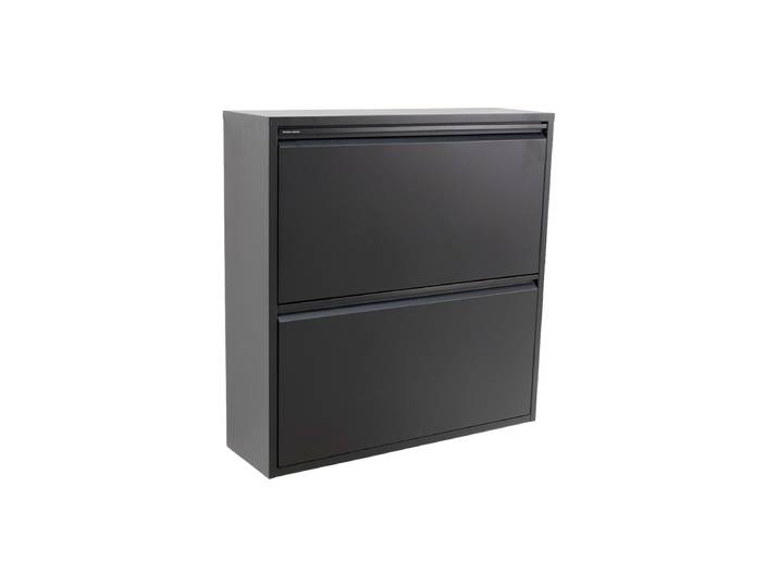 Design Schuhschrank „Billy 2“ Schwarz Spinder Design
