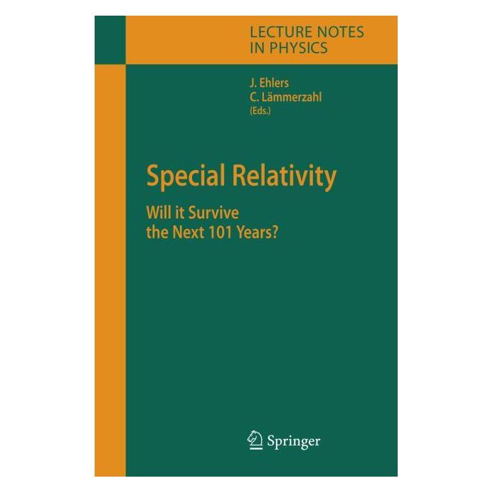 Springer Special Relativity (Englisch, Hardcover, Claus Lämmerzahl, Jürgen Ehlers) (15908083)