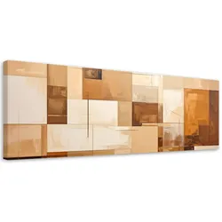 LEINWANDBILD 3D und geometrisch 120x40cm