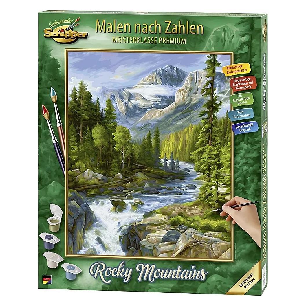 Schipper Malen Nach Zahlen - Rocky Mountains (609130883)
