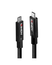 Lindy USB 3.2 Aktivkabel Typ C 10Gbit/s 8K/60 100W Kabel Digital/Daten 8 m CE FCC (43439)