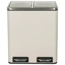 Abfallsammler Clean IX Beige/Schwarz