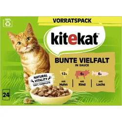 Kitekat MP Bunte Vierfalt 2x2.04 kg