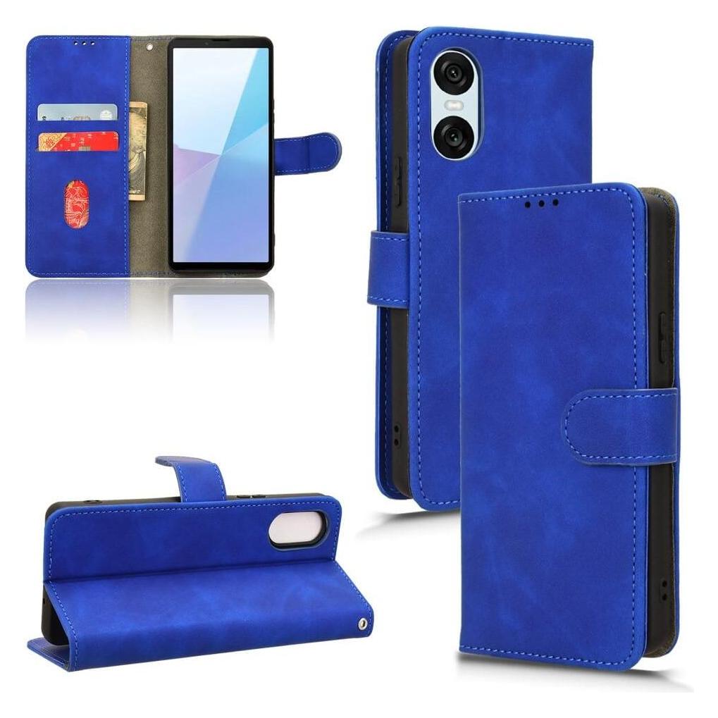 Cover-Discount Sony Xperia 10 VI - Wildleder Look Etui im Vintage Design (Sony Xperia 10 VI) (46457397)