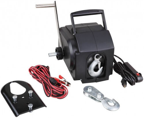 GÜDE Treuil électrique 12 VOLT, Puissance de traction 900 kg - 55127
