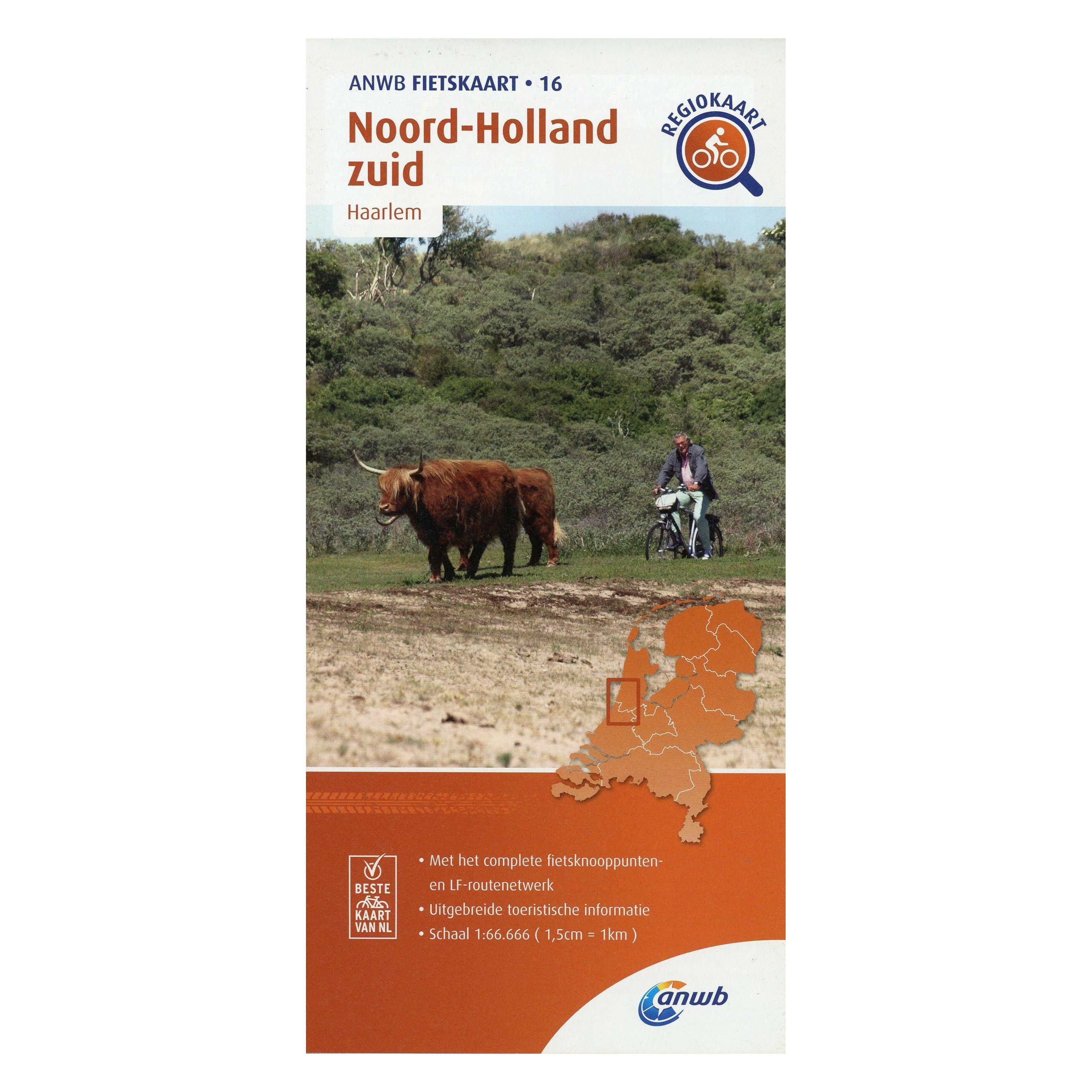 ANWB Media Inside Sales Noord-Holland zuid (Haarlem) 1 : 66 000 (58806666)