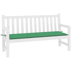 vidaXL Gartenbank-Auflage Grün 200x50x4 cm