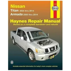 Nissan Titan (2004-2014) & Armada (2005-2014) Haynes Repair Manual (USA), Ratgeber von Haynes Publishing