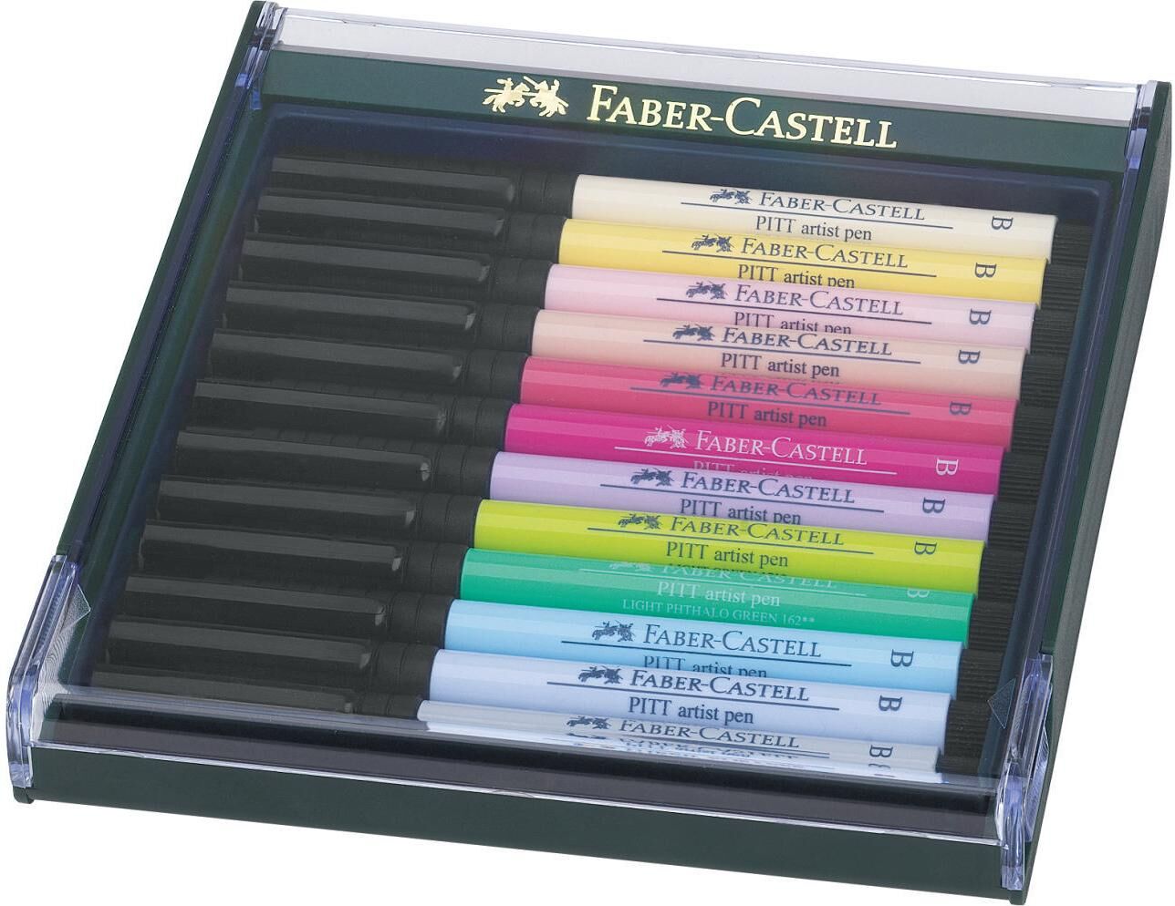 Filzstift FABER-CASTELL "Pitt Arti", bunt, Kunstfaser, Stifte, Filzstift bunt Einheitsgröße