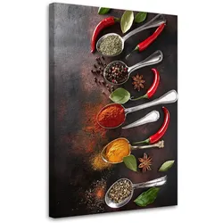 LEINWANDBILD Gewürze, Küche, Essen 40x60cm