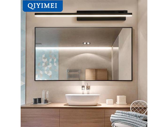 Applique Murale LED Miroir Moderne, Applique Murale Maquillage, Salle De Bain, Salon Nik, Couloir, Éclairage De Chambre D'hôtel, Décor, 40 cm, 60 cm, 80 cm, 100 cm
