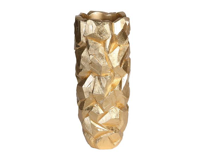 home24 Bloempot Big Nugget Ø 35cm goud