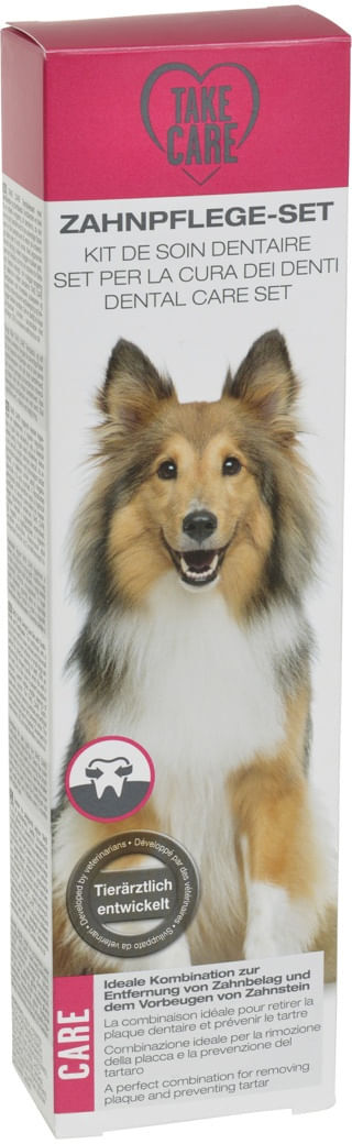 Take Care Dog Set per la Cura dei Denti 1PZ