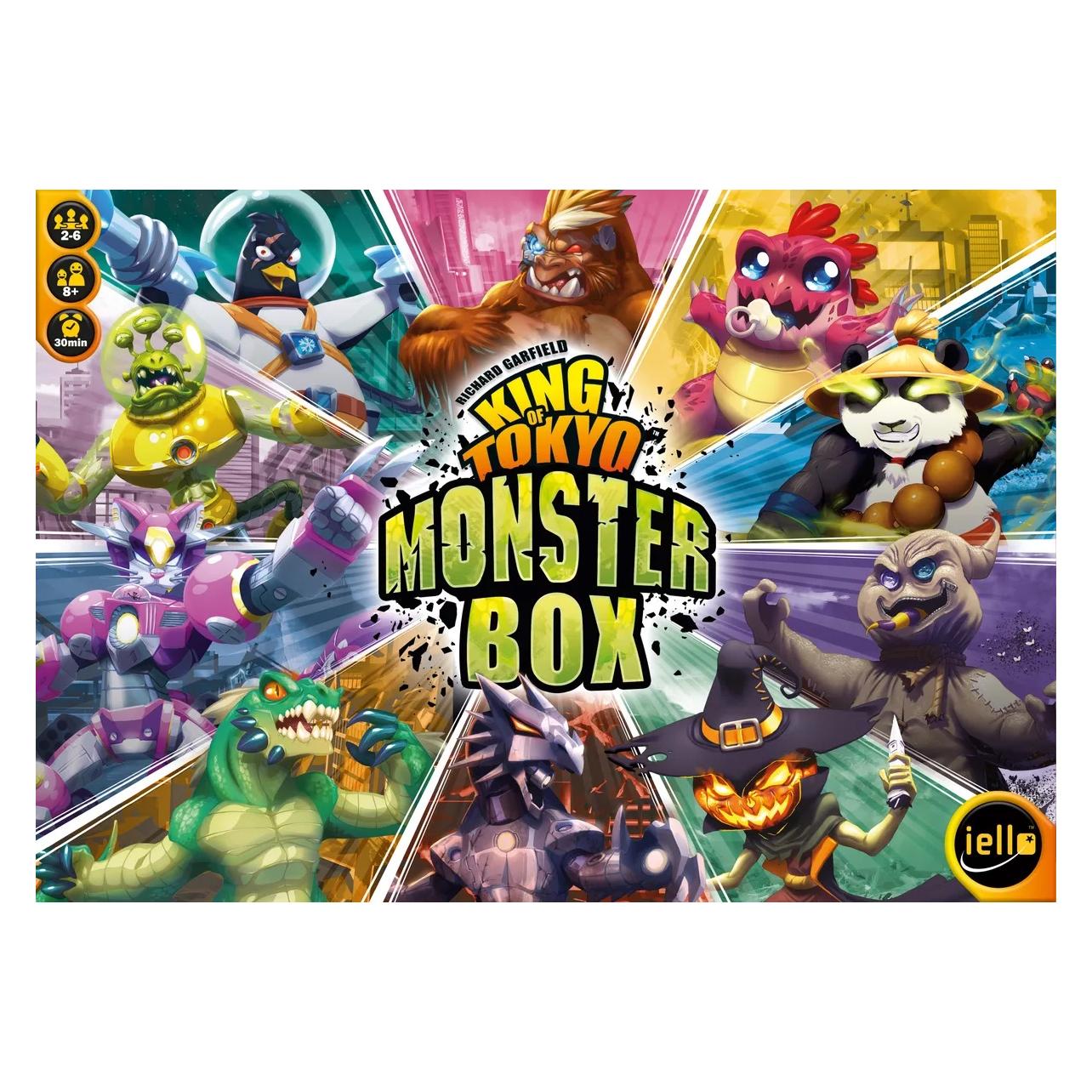 Iello King of Tokyo: Monster Box (englisch) (Englisch, 2 - 6 Spieler) (40730640)