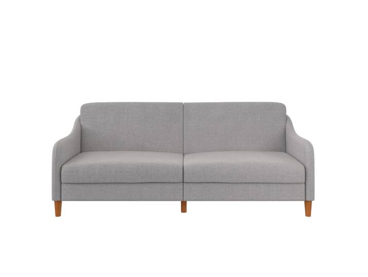 Schlafsofa JASPER Webstoff Hellgrau