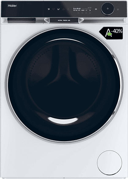 Lavadora Carga Frontal - Haier HW110-BD14397U1S X Series 11, 11Kg, 1400rpm, 16 Programas, Autodosificación, Wi-Fi, Blanco