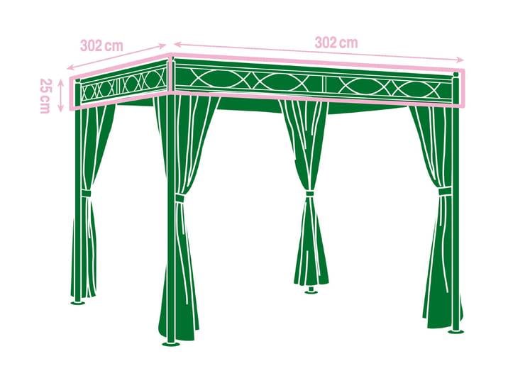 Oecoplan Schutzhülle Pavillon, 302x302