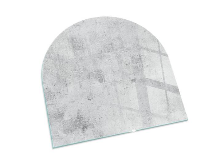 KAMINBODENPLATTE 100x100 cm - Rohbetonstruktur