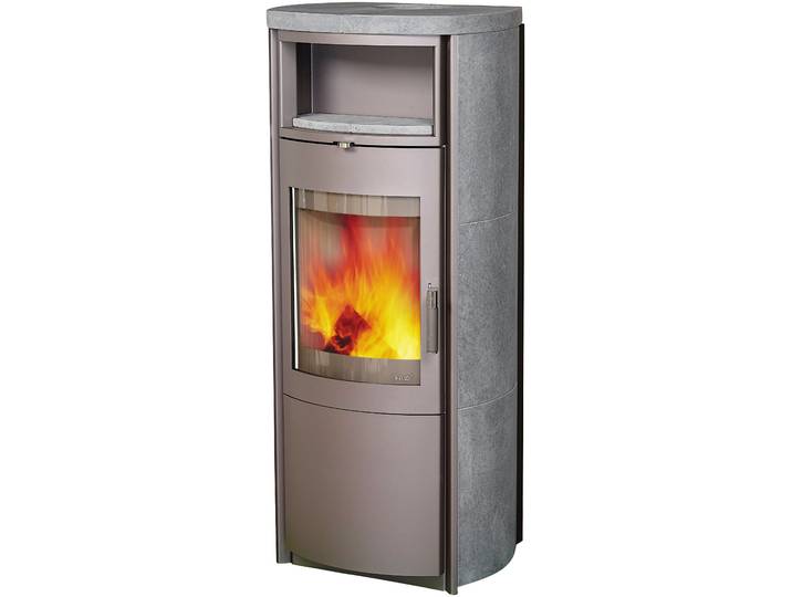 Kaminofen HARK »Nika EcoPlus, Naturstein« , grau, Kaminöfen, Kaminofen