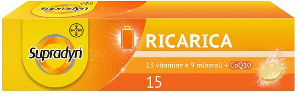 Supradyn Bayer  Ricarica 15 Compresse Effervescenti
