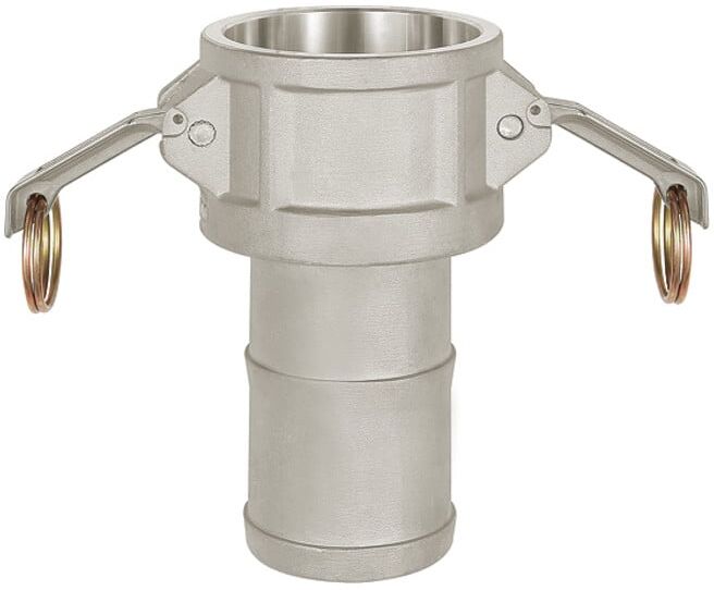 Riegler Kamlok Prise de raccord rapide, type C, alu, DI 63, pour fiche Ø 76 (1112.212)