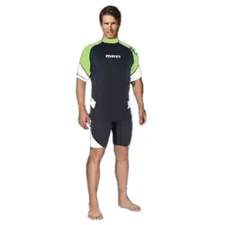 Mares Rash Guard Loose Fit - Kurz - Herren - Lime - Gr: L
