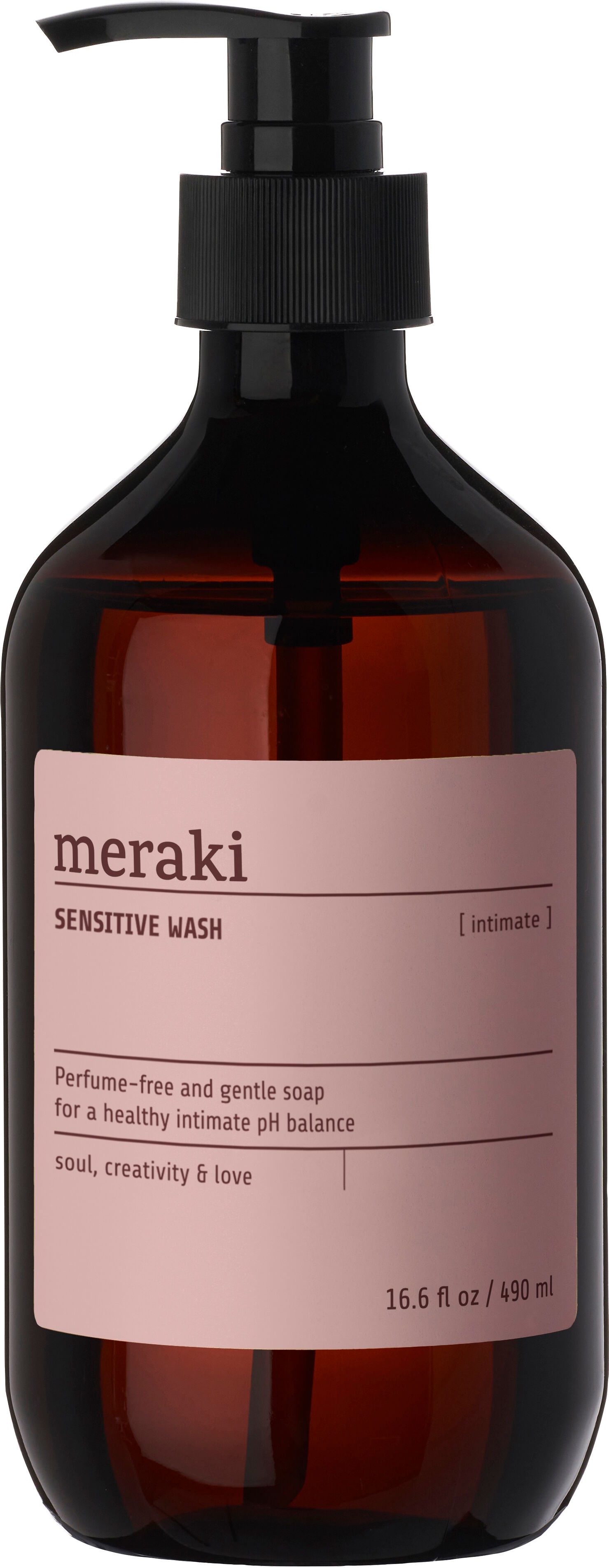 Meraki Sensitive Wash, Intimate 490 ml