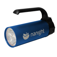 Nanight - Tauchlampe Sport 2 mit Ladeanschluss - Farbe: Blau