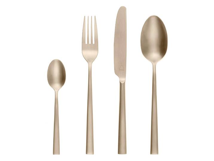 Sola Besteck-Set, Champagner, Metall, 24-teilig, rostfrei, Vollheftmesser, Besteck, Besteck-Sets