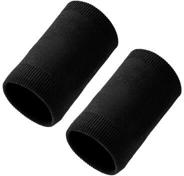 Market Central Sports Wristband Sweatband Wrist Support Brace black