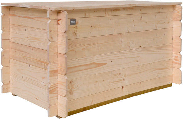 Alce Giove - Baule porta attrezzi da giardino - 130x60x54 cm