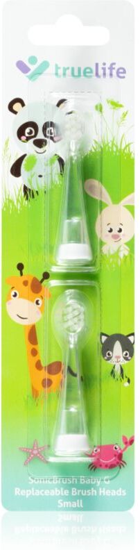 TrueLife SonicBrush Baby G Heads Small têtes de remplacement pour brosse à dents TrueLife SonicBrush Baby G 2 pcs