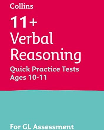 Collins Uk - Letts 11+ Success - 11+ Verbal Reasoning Quick Practice Tests Age 10-11 for the Gl Assessment Tests: For the 2024 Gl Assessment Tests - Preis vom 09.10.2026 07:28:09 h