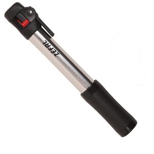 Zefal Luftpumpe 8460 Air Profil Switch Mini, Handpumpe, mit Rahmenhalterung, für Fahrradventile, 5,5 bar / 80 psi