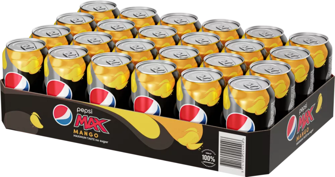 Pepsi Max Mango 24 x 330 ml pfandfrei - 24 x 0,33 L