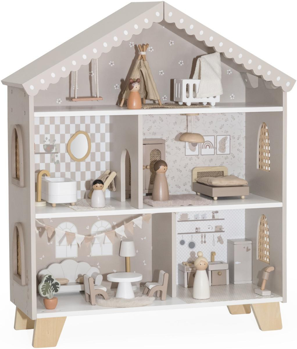 Label Friends Houten Poppenhuis