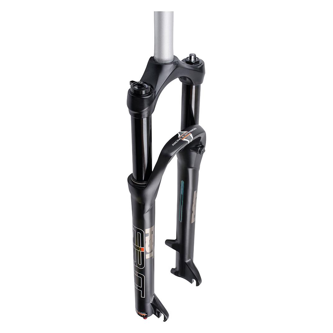 RST GABEL FIRST 27,5AIR 100MM ALL BLACK DISC ONLY 28.6X260X0-ALU (100 mm, Luft) (FA003860428)