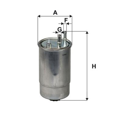 FILTRON Kraftstofffilter PP 966/4 Leitungsfilter 197mm für Fiat Peugeot