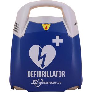 Notfallretter Defibrillator AED Basic, für Laien, AED mit manueller Schockauslösung für Erwachsene & Kinder