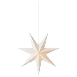 Dekostern Lively Pendant Star Weiß max. 6 Watt